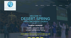 Desktop Screenshot of desertspringchurch.com